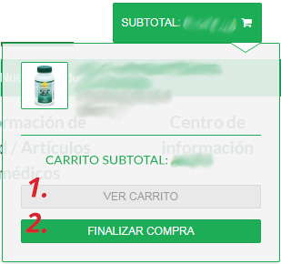 Verificación y finalización del pedido