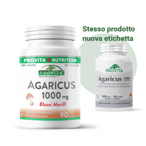 Agaricus blazei 1000 mg supporto naturale sistema immunitario