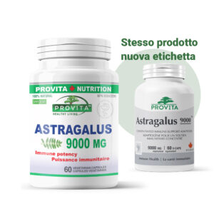 Astragalus 9000 integratore alimentare a base di radice di astragalo in capsule