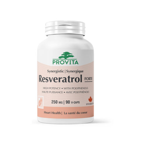 Integratore Resveratrol forte Natural Factors in flacone con capsule
