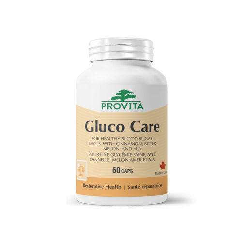 Gluco Care integratore alimentare in capsule, flacone Provita Nutrition