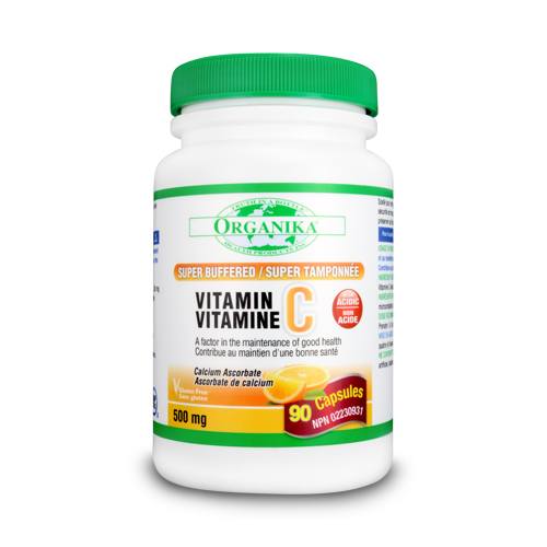 Vitamina C 500 supertamponată cu bioflavonoizi și rutina