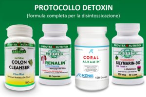 Protocollo Detoxin con integratori Provita Nutrition per supporto nutrizionale