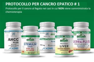 Protocollo Provita Nutrition con integratori per il supporto nutrizionale del fegato