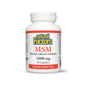 MSM Metil Sulfonil Metano Natural Factors integratore alimentare in capsule