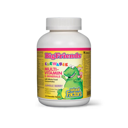 Big Friends – Multivitamine e minerali per bambini, gusto frutti di bosco