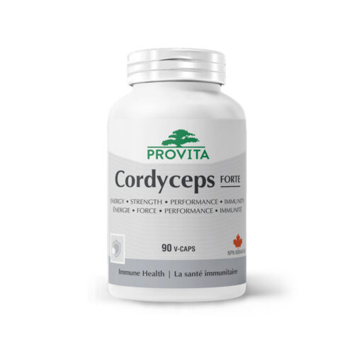 Flacone di integratore Cordyceps Forte ProVita Nutrition